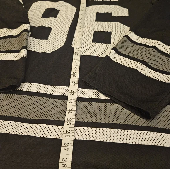 Scream Ghost Face '96 Slasher Knife Hockey Jersey Unisex Size XL - Picture 3 of 5